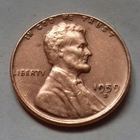 1 цент, США 1959 D