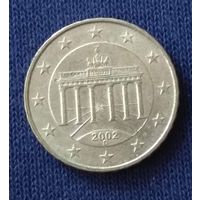 10 евроцент 2002 D  Германия