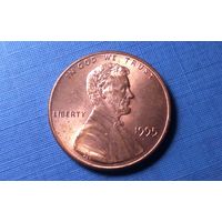 1 цент 1995. США.