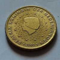 10 евроцентов, Нидерланды 2000 г.
