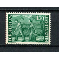Лихтенштейн - 1964 - Деревенские мотивы - [Mi. 438] - полная серия - 1 марка. MNH.  (Лот 109CP)