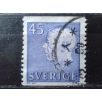 Швеция 1967 Король Густав 6 Адольф 45 оре