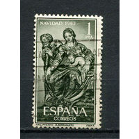 Испания - 1963 - Рождество. Искусство - [Mi. 1429] - полная серия - 1 марка. Гашеная.  (LOT EA24)-T10P29