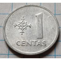 Литва 1 цент, 1991     ( 3-4-7 )