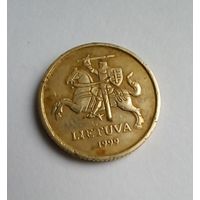 Литва 10 центов 1999 г