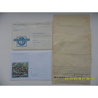 Не маркированные конверты СССР и Беларуси - 7 шт (цена за все)