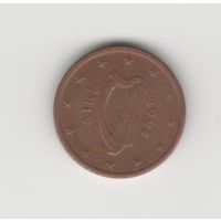 1 евроцент Ирландия 2008 Лот 8234