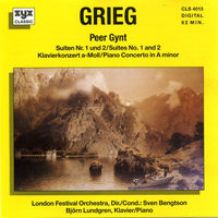 Grieg London Festival Orchestra Sven Bengtson Bjorn Lundgren Peer Gynt Suite Piano Concerto In A Minor
