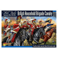 Солдаты Английская кавалерия British Household Brigade, 1789-1815, 28 мм.