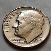 10 центов (дайм) США 1983 D