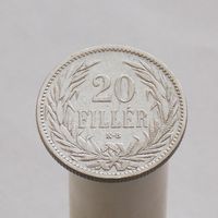 Австро-Венгрия 20 филлеров  1894  (чеканка для Венгрии)