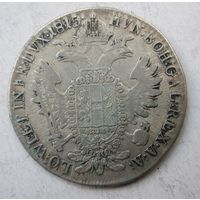 Австрия 1/2 талера 1815 А серебро.110-13-78