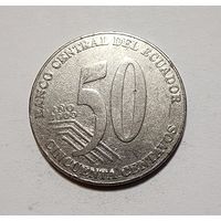 Эквадор 50 сентаво, 2000