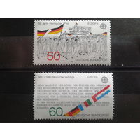 ФРГ 1982 Европа, история Михель-2,5 евро полная серия