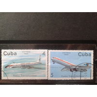 Куба 1988 Самолеты