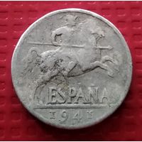 Испания 10 сентимо 1941 г. #40616
