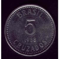 5 Крузадо 1988 год Бразилия
