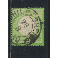 Германия Имп 1872 Герб Большой щит Зона марки Стандарт #17