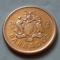 1 цент, Барбадос 2012 г., UNC