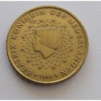 Нидерланды 10 евроцентов 1999