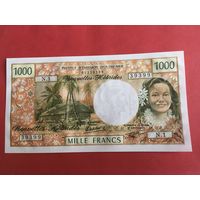 Новые Гибриды (Вануату) 1000 франков 1979-80 год  пресс