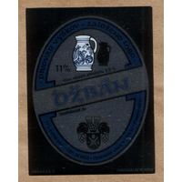 Этикетка пива Ozban Чехия Е610