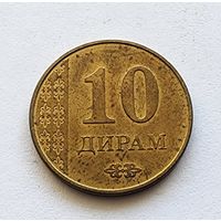 Таджикистан 10 дирамов, 2018