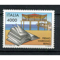 Италия - 1997 - Литературная премия Виареджо Репачи - (незначительное пятно на клее) - [Mi. 2530] - полная серия - 1 марка. MNH.  (LOT E38)