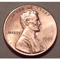 1 цент США 1985, 1985 D
