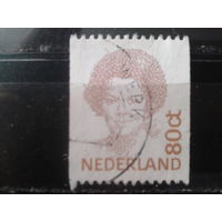Нидерланды 1991 Королева Беатрис 80с рулонная марка