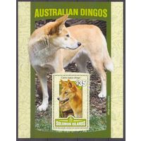 2016 Соломоновы острова 3610/B502 Собаки - Австралийский динго 11,00 евро