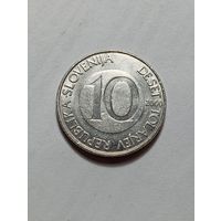 Словения 10 толаров 2000 года.