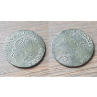 Пруссия 3 гроша, 1781 г. Номинал 3 gr.