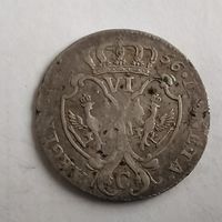 6 грошей 1756 , Пруссия