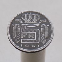 Бельгия 5 франков 1941