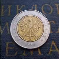 5 злотых 1996 Польша #02