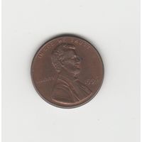 1 цент США 1996 б/б Лот 8650