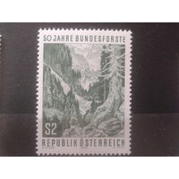 Австрия 1975 Природа, дикий лес**