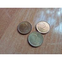 Болгария, 2 стотинки 2000 года   1