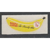 Тонга 1s 1969г -марка банан
