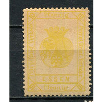 Германия - Эссен - Местные марки - 1888 - Герб 10Pf - [Mi.18A] - 1 марка. Чистая без клея.  (Лот 83CU)