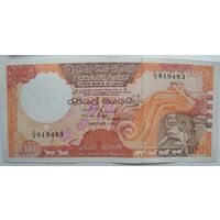 Шри-Ланка 100 Рупий 1987, XF-(надпись), 661
