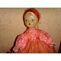 Кукла-грелка паричковая СССР на самовар