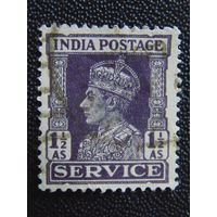 Британская Индия 1939 г. Король Георг VI.