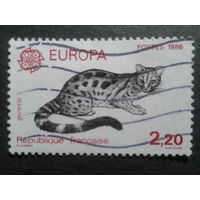 Франция 1986 Европа фауна