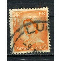 Новая Зеландия - 1953/1954 - Королева Елизавета II 1Р - [Mi.333] - 1 марка. Гашеная.  (LOT EX41)-T10P32