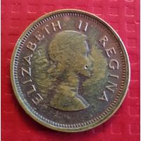 Британская Южная Африка 1/4 пенни 1954 г. #50604