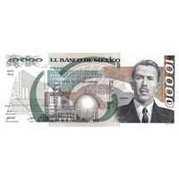 Мексика 10000 песо образца 1988 года UNC p90b