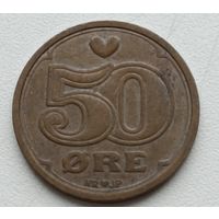 Дания. 50 оре 1989 года.