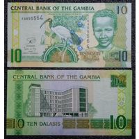 10 даласи Гамбия мод. 2013 г. UNC (обр. 2006 г.)